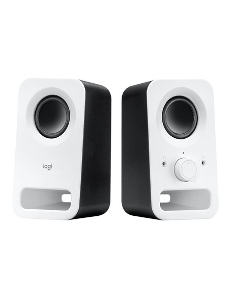 Компьютерные колонки 2.0 Logitech Z150, Белый Компьютерные колонки 2.0 Logitech Z150, Белый