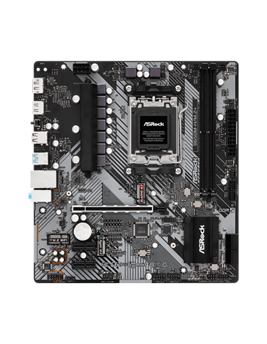 Материнская плата ASRock B650M-H/M.2+, AM5, AMD B650, Micro-ATX