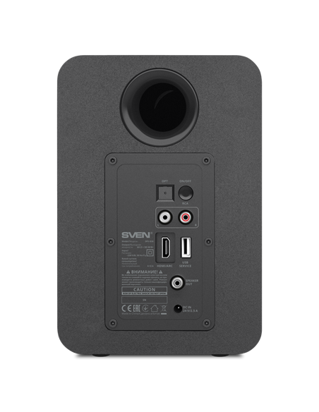 Портативная колонка 2.0 CH SVEN SPS-830, Чёрный