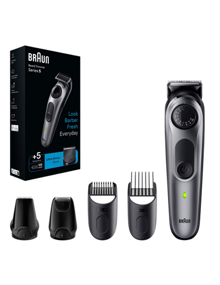 Мужской Триммер Braun BT5440, Серый Мужской Триммер Braun BT5440, Серый