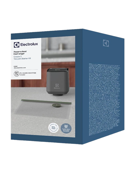 Aparat de vidat Electrolux EVSK1, Gri