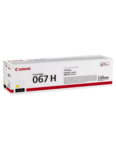 Тонер-картридж Canon CRG-067H, Жёлтый