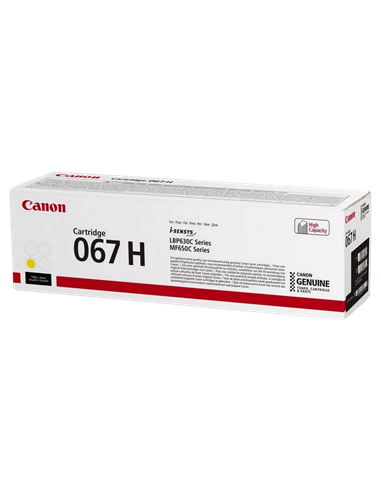 Тонер-картридж Canon CRG-067H, Жёлтый