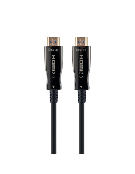 Cablu Video Cablexpert CCBP-HDMI-AOC-20M-02, HDMI (M) - HDMI (M), 20 m, Negru