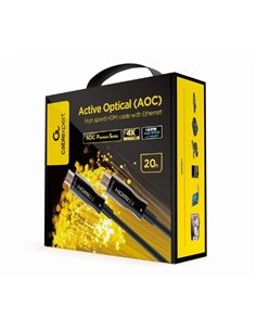 Видеокабель Cablexpert CCBP-HDMI-AOC-20M-02, HDMI (M) - HDMI (M), 20 м, Чёрный 2