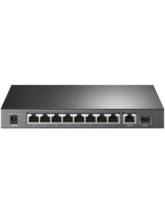 10-port 10/100/1000Mbps POE+ Switch TP-LINK "TL-SG1210P", 8 PoE+ ports, 63W Budget, SFP, Steel Case 2