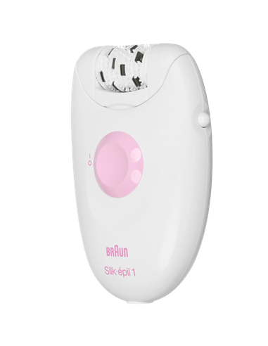 Эпилятор Braun SE 1-010, Белый | Розовый