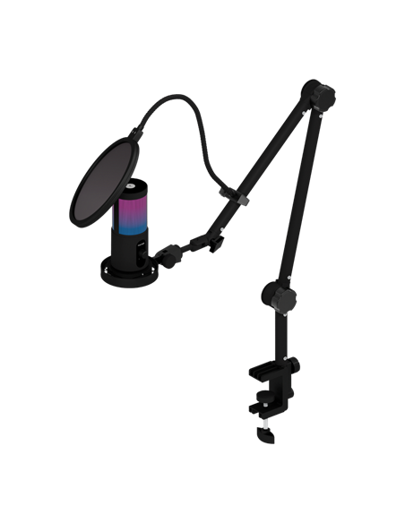 Microfon Gaming HATOR Signify RGB PRO+, Negru 