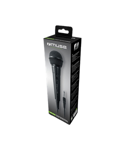 Microfon Karaoke MUSE MC-20 B, Cu fir, Negru 2