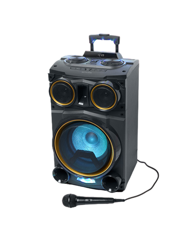 Microfon Karaoke MUSE MC-20 B, Cu fir, Negru