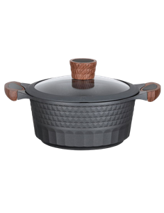 Cratiță RESTO 93501, 2.6L, 20cm, Negru