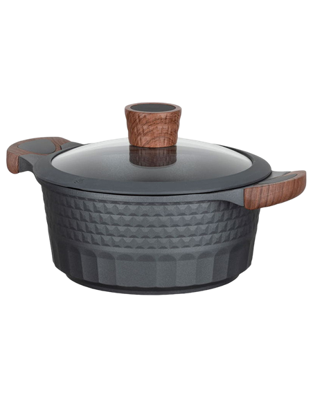 Cratiță RESTO 93501, 2.6L, 20cm, Negru