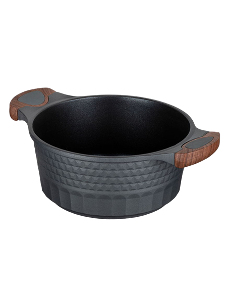 Cratiță RESTO 93501, 2.6L, 20cm, Negru