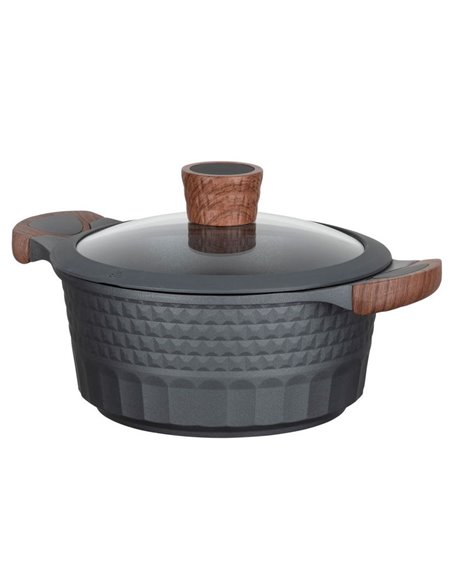 Cratiță RESTO 93501, 2.6L, 20cm, Negru