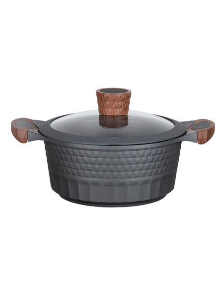 Cratiță RESTO 93501, 2.6L, 20cm, Negru