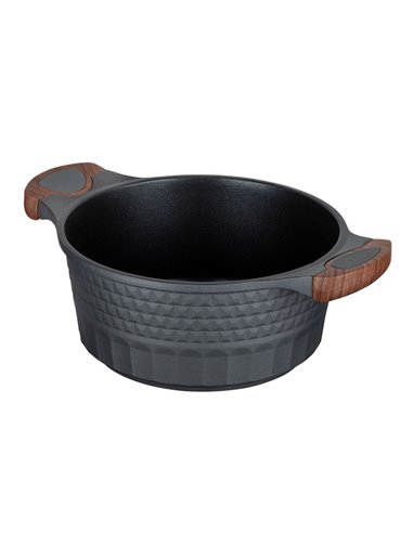 Cratiță RESTO 93501, 2.6L, 20cm, Negru