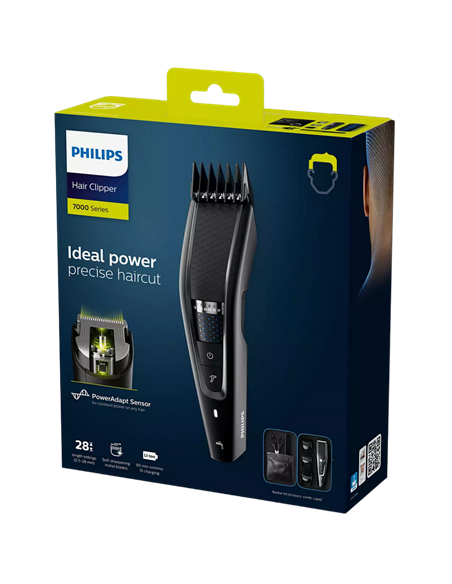 Aparat de tuns Philips HC7650/15, Negru