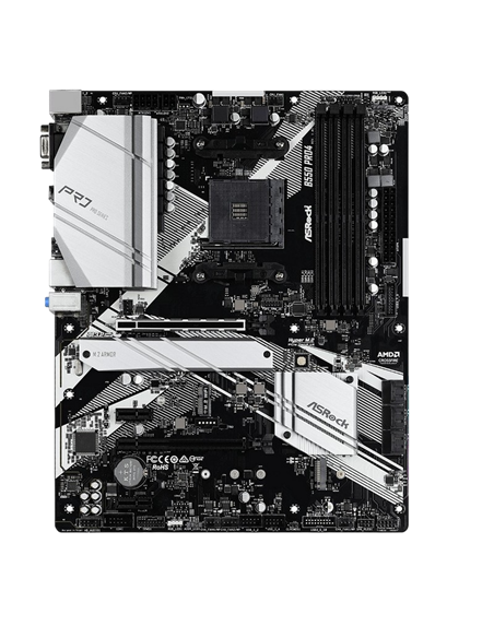 Материнская плата ASRock B550 PRO4, AM4, AMD B550, ATX