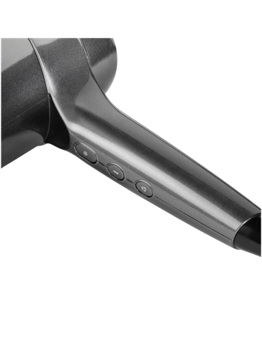 Uscător de păr BaByliss D6200DE, 1600W, Gri