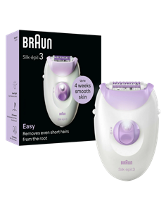Эпилятор Braun SE3000, Белый | Фиолетовый 2