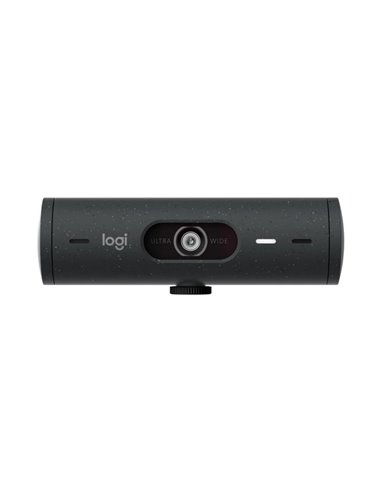Cameră Web Logitech BRIO 500, Full-HD 1080P, Gri