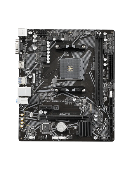 Placă de bază Gigabyte A520M K V2, AM4, AMD A520, Micro-ATX