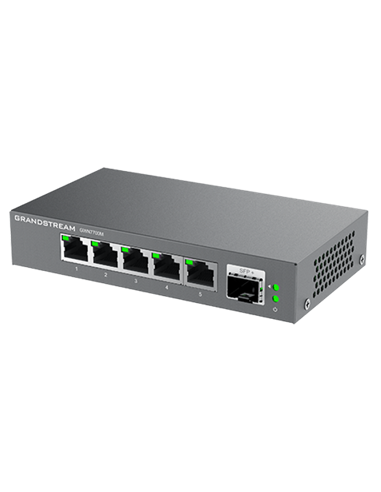 Switch de rețea Grandstream GWN7700M, 5x 10/100/1000 Mbps