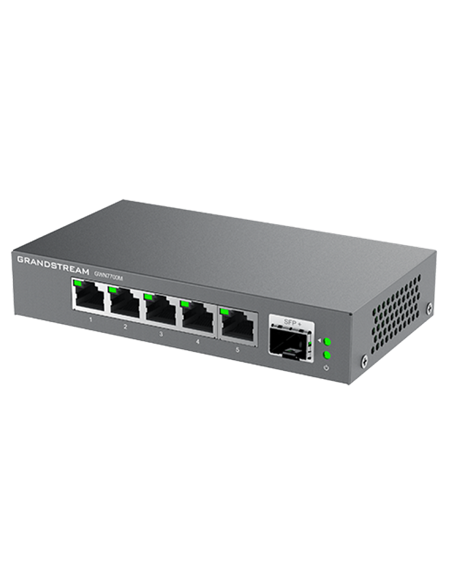 Switch de rețea Grandstream GWN7700M, 5x 10/100/1000 Mbps