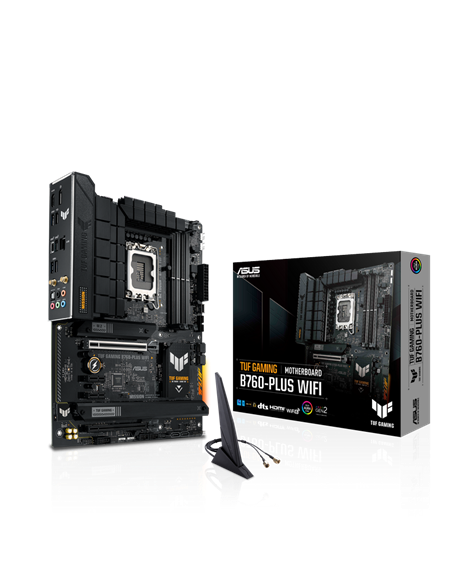 Материнская плата ASUS TUF GAMING B760-PLUS WIFI, LGA1700, Intel B760, ATX