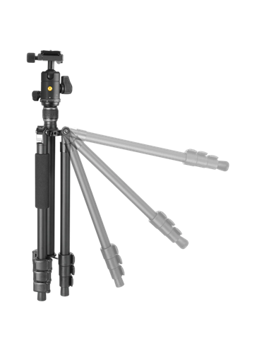 Tripied Video Vanguard VESTA GO 264AB, Cap trepied de minge, Negru