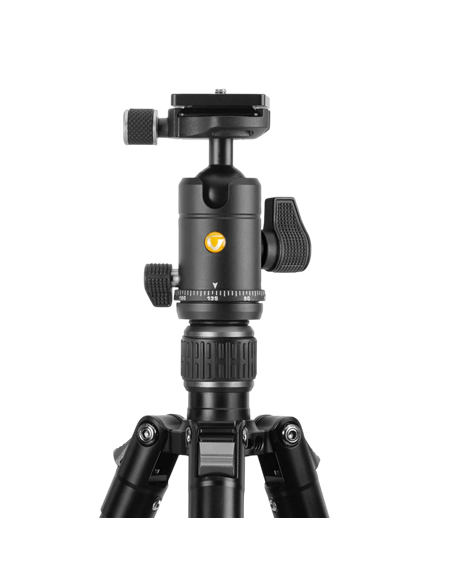 Tripied Video Vanguard VESTA GO 264AB, Cap trepied de minge, Negru