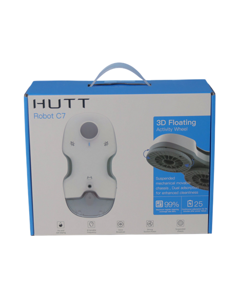 Robot pentru curățarea ferestrelor HUTT C7, Alb