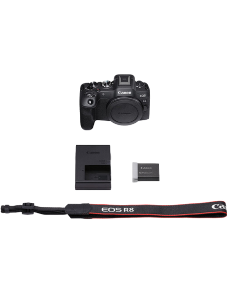 Беззеркальный фотоаппарат Canon EOS R8 Body, Черный