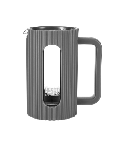 Cafetiera French Press RESTO 90534, 0,6L, Gri inchis