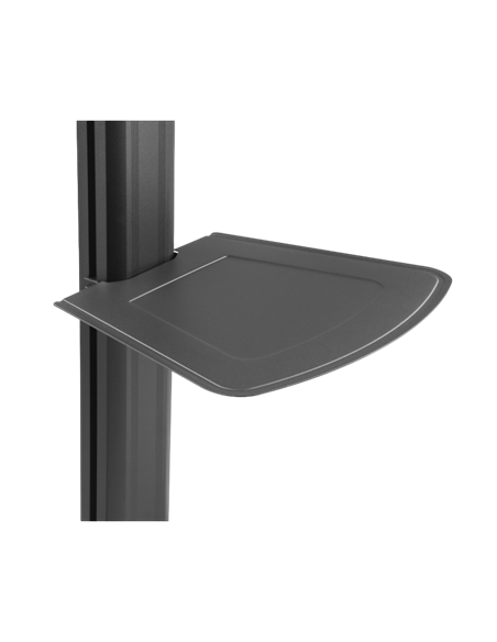 Suport pentru TV pe picior Reflecta TV Stand 65P-Shelf, 23197, Negru