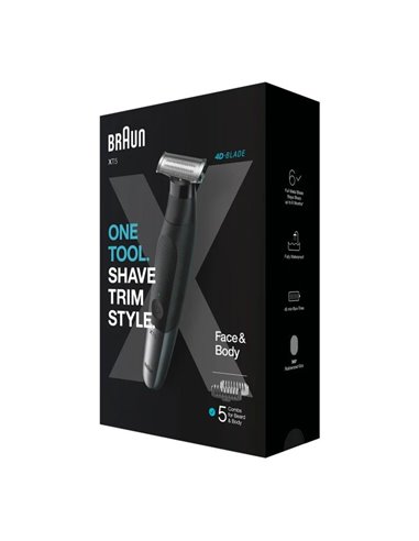 Мужской Триммер Braun Series X XT5100, Чёрный