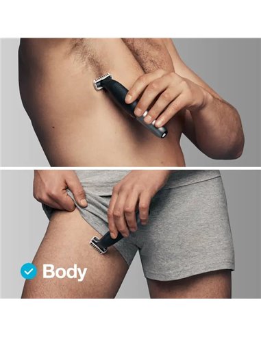 Trimmer pentru bărbați Braun Series X XT5100, Negru