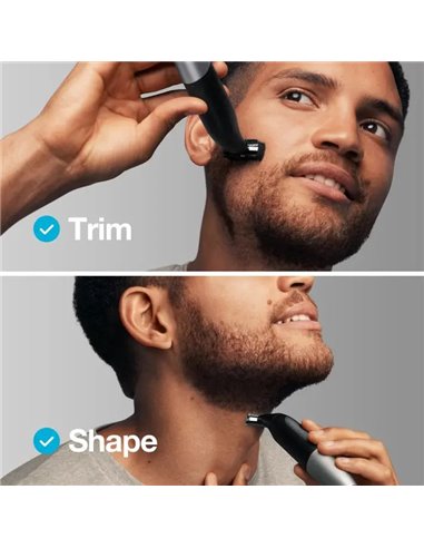 Trimmer pentru bărbați Braun Series X XT5100, Negru