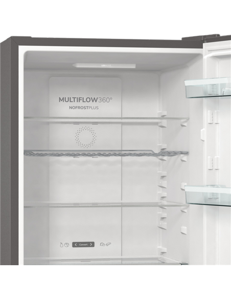 Холодильник Gorenje NRK619CA2XL4, Нержавеющая сталь
