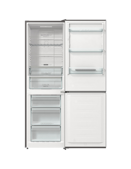 Холодильник Gorenje NRK619CA2XL4, Нержавеющая сталь
