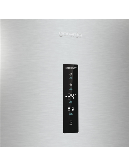 Холодильник Gorenje NRK619CA2XL4, Нержавеющая сталь