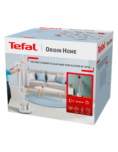 Aparat de călcat cu aburi staționar Tefal IT3280E1, Alb