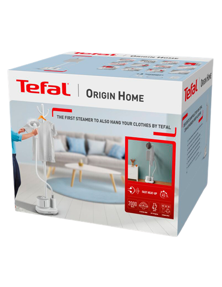 Aparat de călcat cu aburi staționar Tefal IT3280E1, Alb