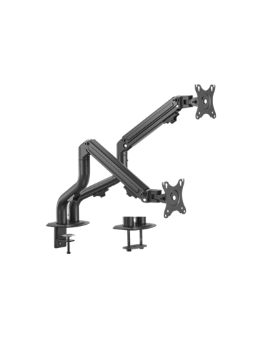 Suport birou pentru monitoare Gembird MA-DA2-02, Negru