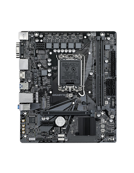 Placă de bază Gigabyte H610M S2H V3 DDR4, LGA1700, Intel H610, Micro-ATX