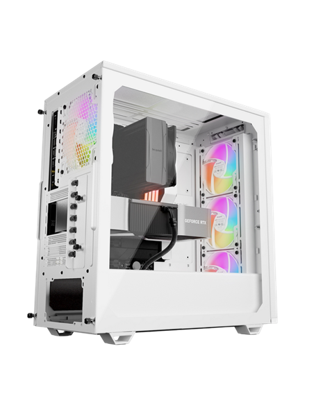 Carcasă PC be quiet! Pure Base 501 LX, Midi-Tower, Fără PSU, Alb