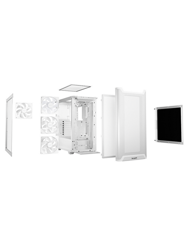 Carcasă PC be quiet! Pure Base 501 LX, Midi-Tower, Fără PSU, Alb