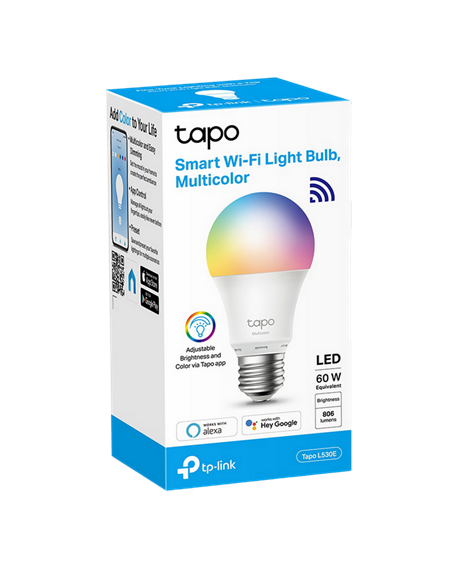 Bec inteligent TP-LINK Tapo L530E, E27, Multicolor