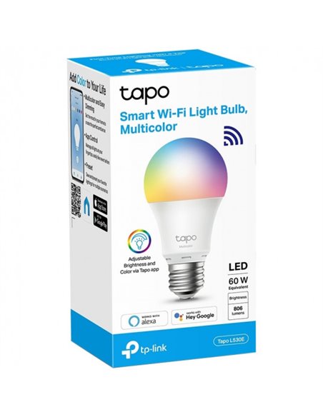 Bec inteligent TP-LINK Tapo L530E, E27, Multicolor
