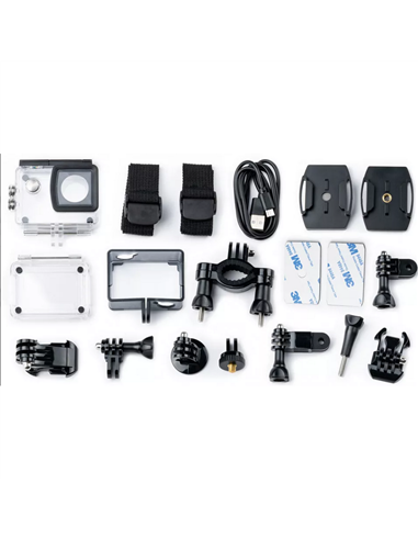 Cameră Video Sport SJCAM SJ4000 WiFi, Argintiu